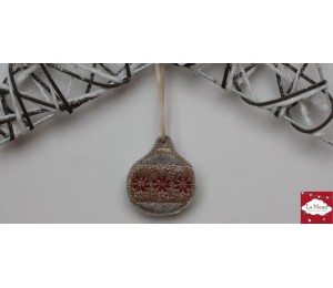 Stickserie - ITH Weihnachtskugeln - 33 Motive in 2 Größen